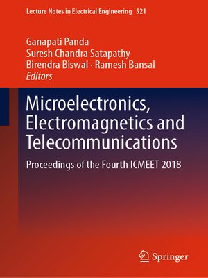 cover image of Microelectronics, Electromagnetics and Telecommunications